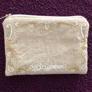 Brighton NWOT zipper jewelry pouch